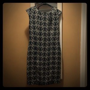 Vince Camuto Geometric Dress Size 2